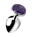 XR Brands Amethyst Gem - Butt Plug - Large