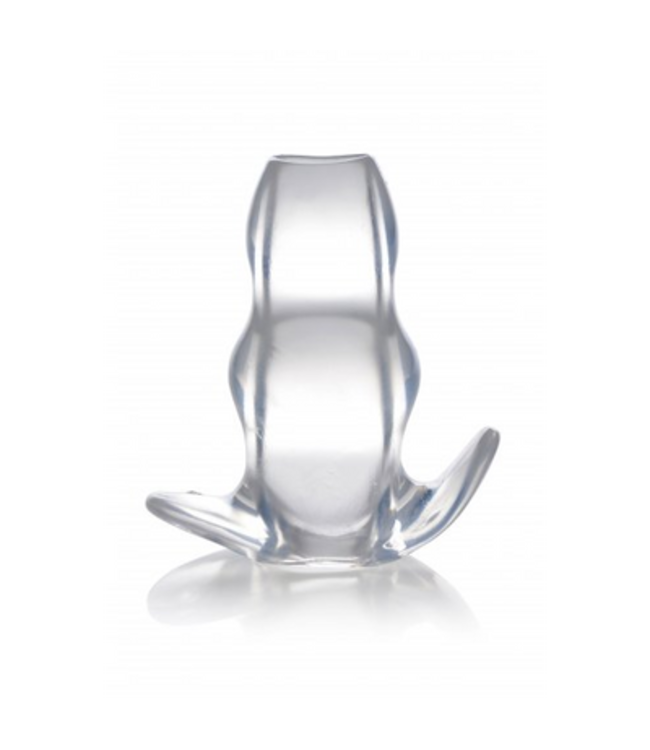 Clear View - Hollow Anal Plug - Large