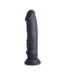 XR Brands Vibrating and E-Stim Silicone Dildo + Remote Control