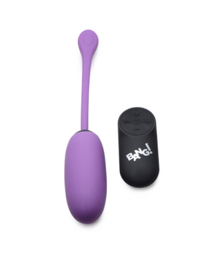 XR Brands Plush Egg and Remote Control with 28 Speeds