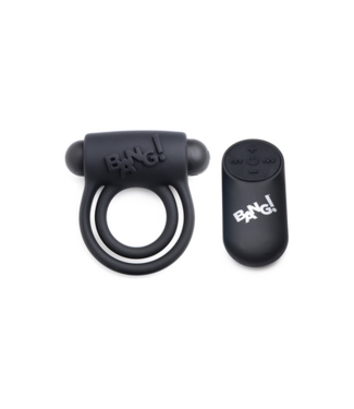 XR Brands Silicone Cockring and Bullet with Remote Control