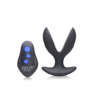 XR Brands Electro-Spread - Vibrating and E-Stim Silicone Butt Plug