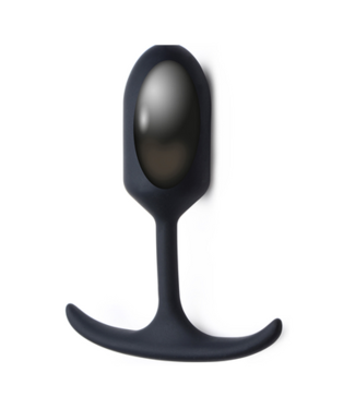 XR Brands Premium Silicone Weighted Anal Plug - Small