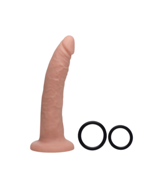 XR Brands Realistische Dildo Met Harnas - 19.5 cm.