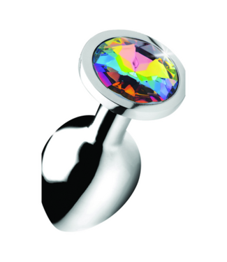 XR Brands Rainbow Prism - Butt Plug - Medium