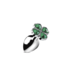 XR Brands Lucky Clover Gem - Butt Plug - Small