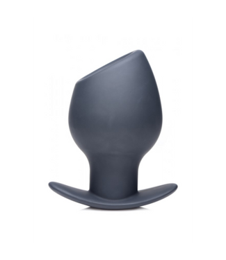 XR Brands Ass Goblet - Silicone Hollow Butt Plug - Small