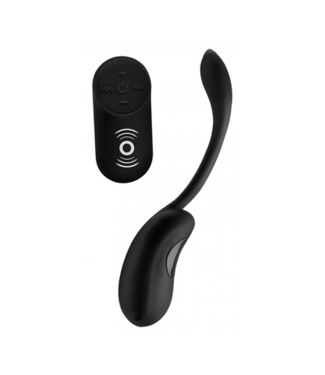 XR Brands Silicone Vibrating Pod with Remote Control