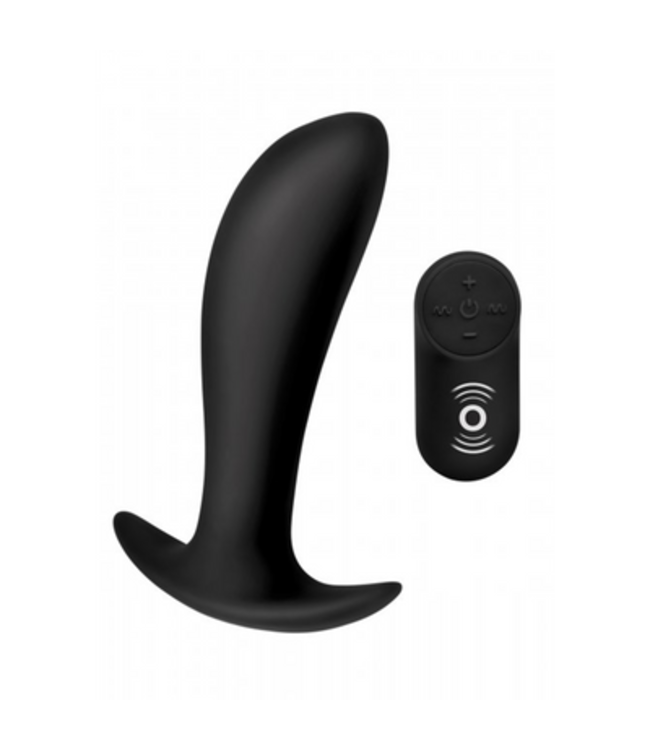 Silicone Prostate Vibrator with Remote Control