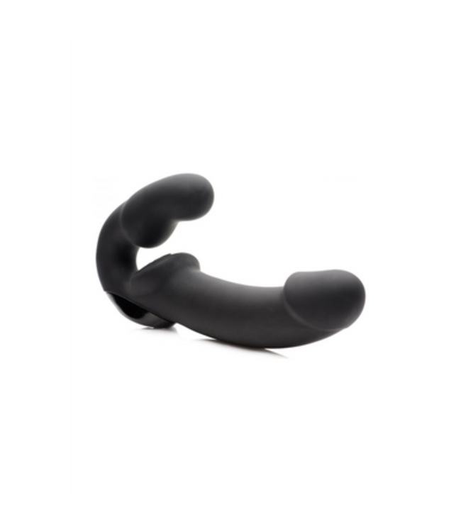 Urge Strapless Strap-On Vibrator - Zwart