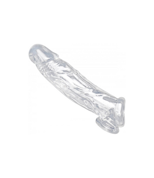 Realistic Clear Penis Sleeve and Ball Stretcher