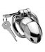 XR Brands Rikers 24-7 - Stainless Steel Locking Chastity Cage