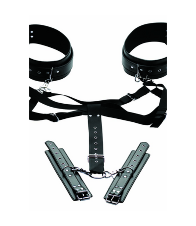 Easy Access Thigh Harness with Wrist Cuffs