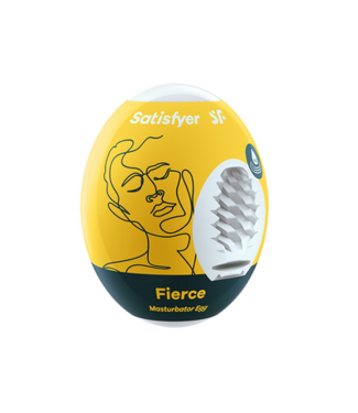 Satisfyer Fierce - Masturbator Egg - Yellow