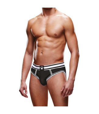 Prowler Open Brief - XXL - Black/White