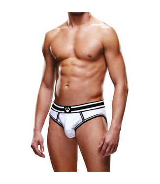 Prowler Open Brief - XXL - White/Black