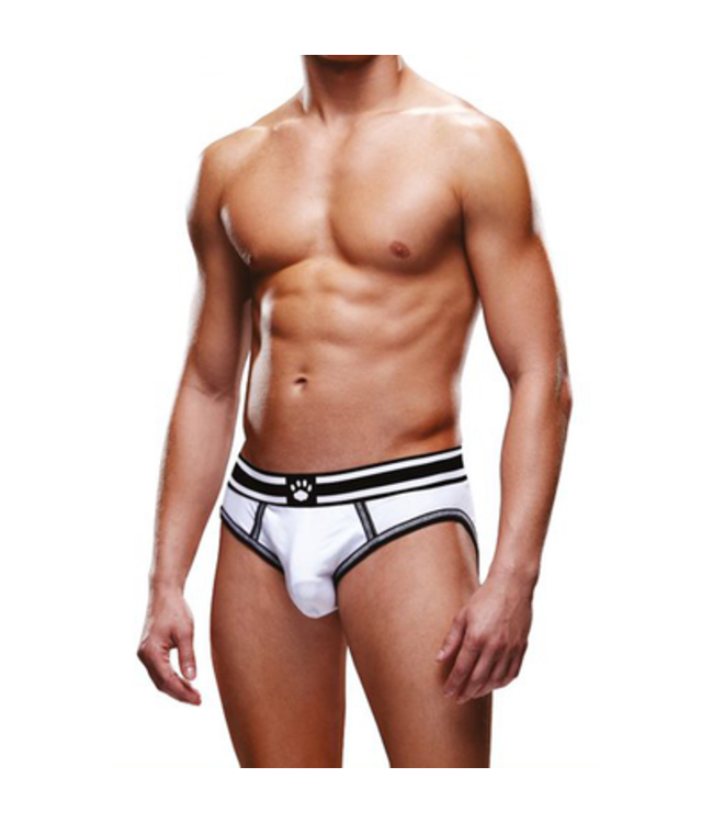 Open Brief - XXL - White/Black