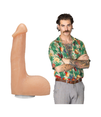 Doc Johnson The Flesh Mechanic - Realistic ULTRASKYN Dildo - 7.5 / 20 cm - Vanilla