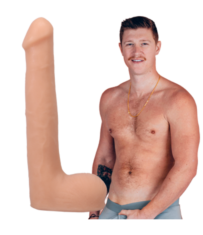 Oliver Flynn - Realistic ULTRASKYN Dildo - 10 / 25 cm - Vanilla