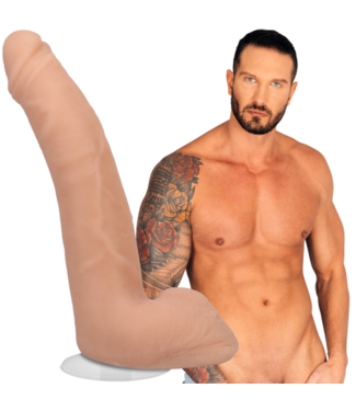 Doc Johnson Quinton James - Realistic ULTRASKYN Dildo - 9.5 / 24 cm