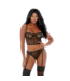 Forplay Can't Be Caged - Net Bustier Set - XL