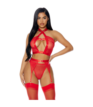 Forplay Golden Hour Lingerie Set - Lingerie Set - XL