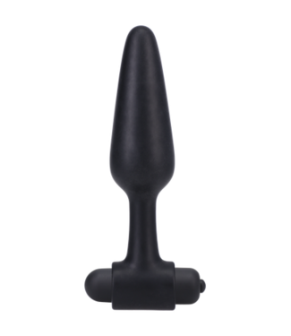 Doc Johnson Vibrating Butt Plug - 5 / 12 cm - Black