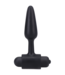 Doc Johnson Vibrating Butt Plug - 3 / 8 cm - Black