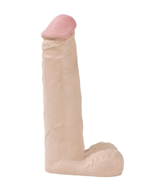 Doc Johnson 8'' Cock with Balls - White