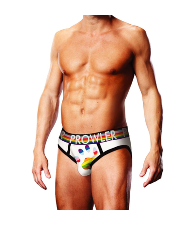 Oversized Paw Brief - XS - White