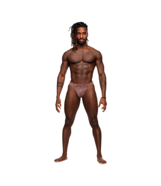 Male Power Bong V Thong - L/XL - Mauve