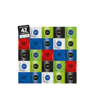 EXS EXS Variety Pack 2 - Condoms - 42 Pieces