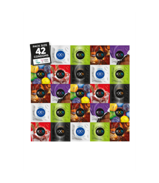 EXS EXS Variety Pack 1 - Condoms - 42 Pieces