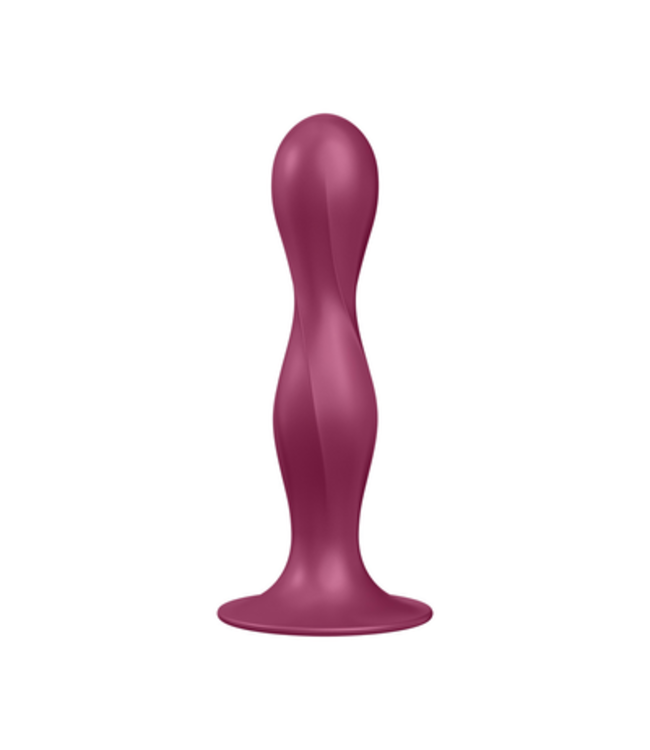 Double Ball-R - Weighted Dildo - Red