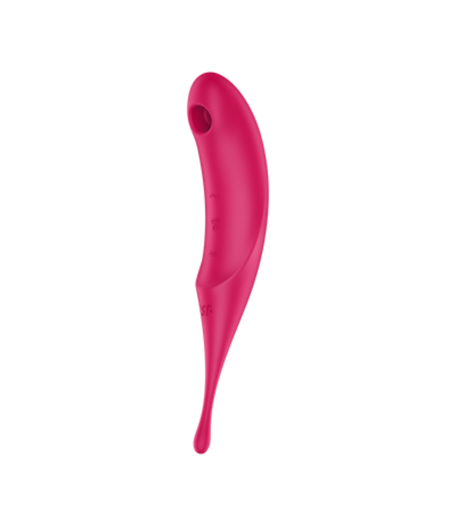 Twirling Pro - Tip Vibrator with App - Red