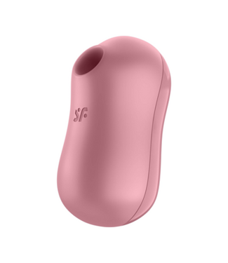 Satisfyer Cotton Candy - Double Air Pulse Vibrator - Light Red