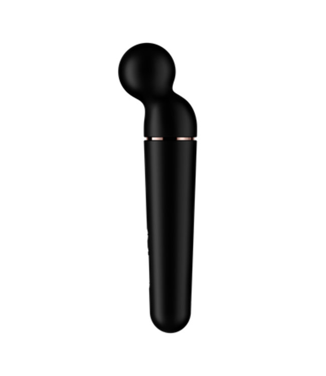 Planet Wand-er - Wand Vibrator - Black/Rose Gold