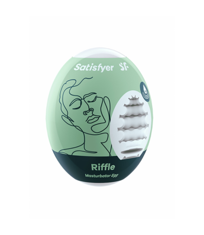 Riffle - Masturbator Egg - Light Green