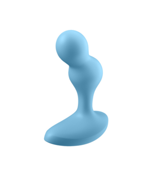 Satisfyer Deep Diver - Vibrating Anal Plug - Light Blue