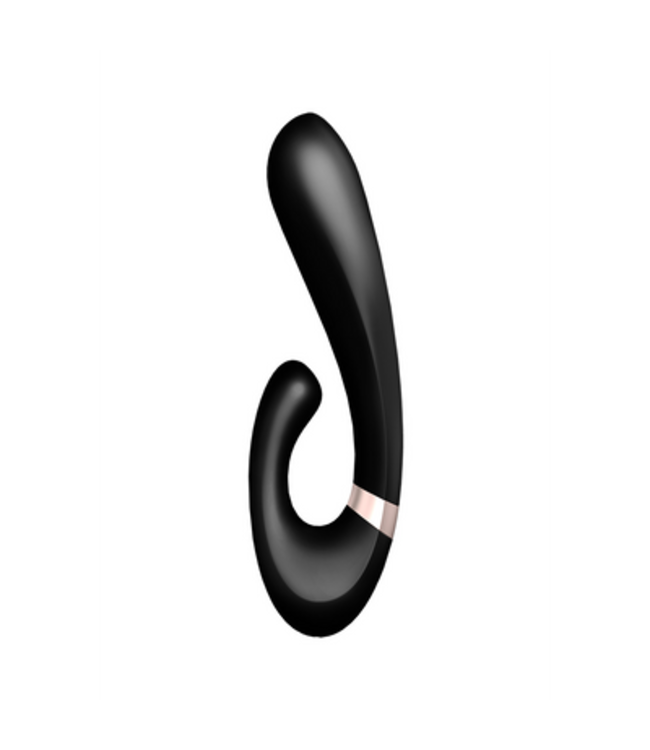 Heat Wave - Warming Vibrator and Clitoral Stimulator - Black