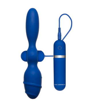 Doc Johnson Double Tool - Two-Sided Vibrating Butt Plug