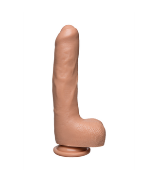 Doc Johnson Uncut D - Realistic FIRMSKYN Dildo with Balls - 9 / 22 cm