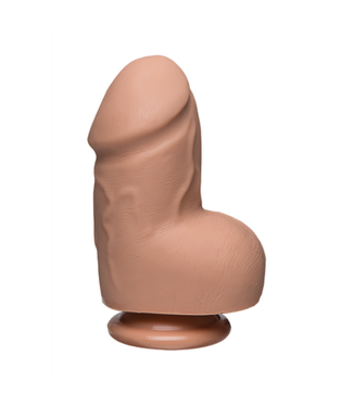 Doc Johnson Fat D - Realistic ULTRASKYN Dildo with Balls - 6 / 15 cm