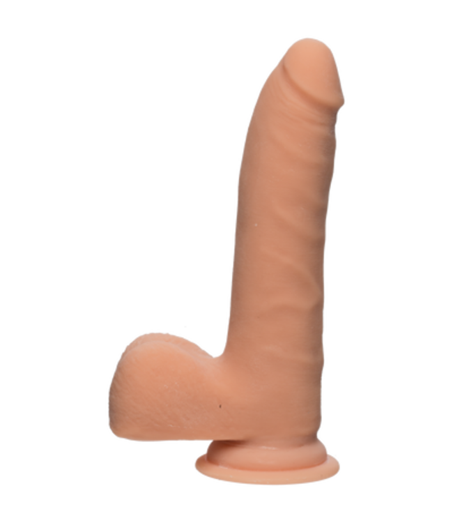 D Slim - Realistic ULTRASKYN Dildo with Balls - 7 / 18 cm