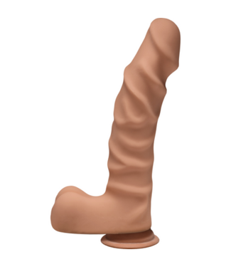 Doc Johnson Ragin' D - Realistic ULTRASKYN Dildo with Balls - 9 / 22 cm