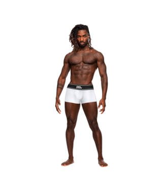 Male Power Pouch Short - XL - White