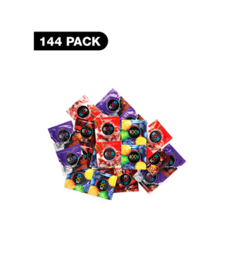 EXS EXS Mixed Flavors - Condoms - 144 Pieces