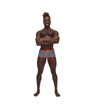 Male Power Uplift Mini Short - XL - Grey