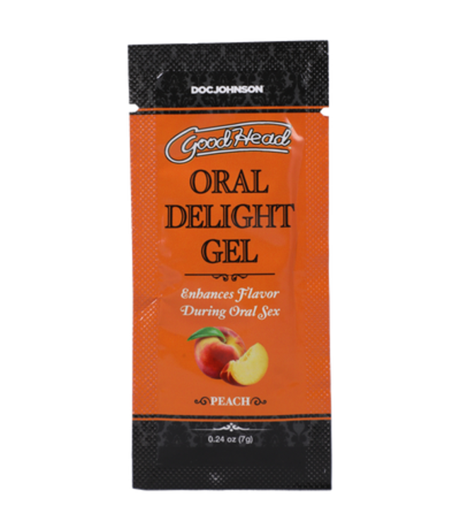 Oral Delight Gel - Peach - Bulk Refill - 48 Pieces - 0.24 oz / 7 gr