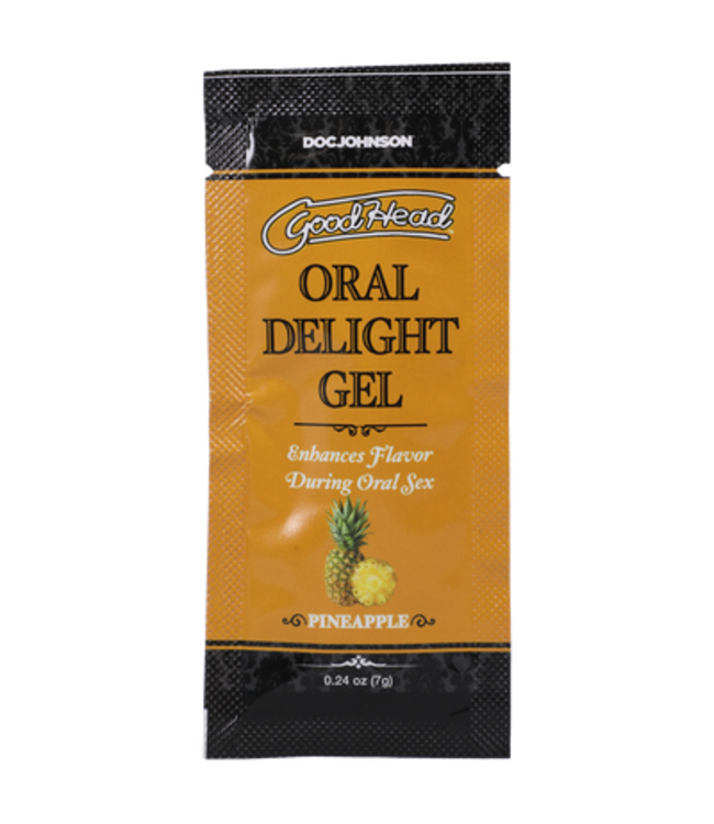 Oral Delight Gel - Pineapple - Bulk Refill - 48 Pieces - 0.24 oz / 7 gr